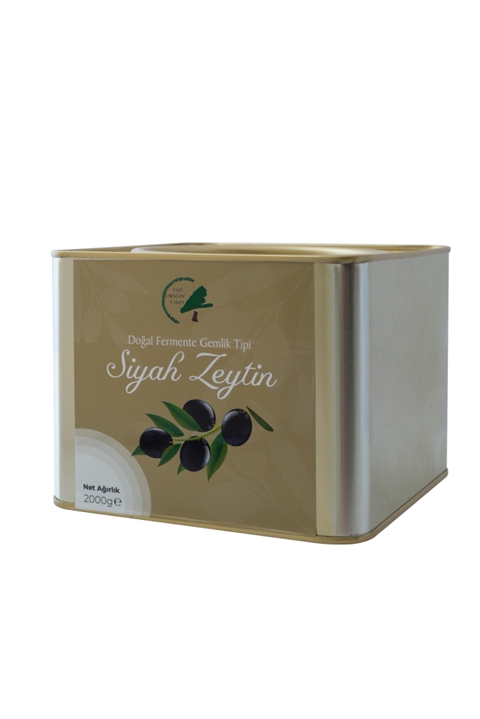 Gemlik Tipi Salamura Siyah Zeytin (351-380 Adet/kg)